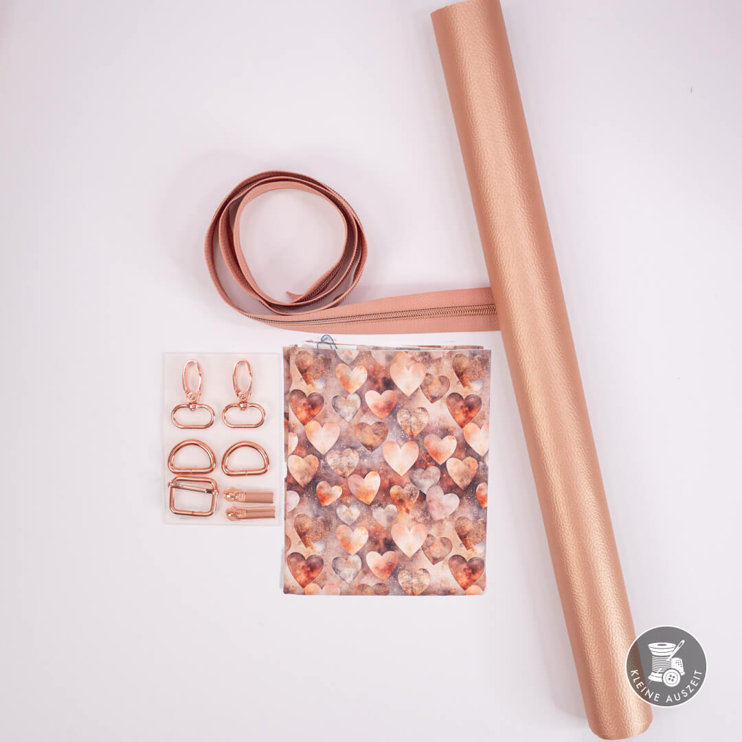 Nähpaket 436 Rosegold