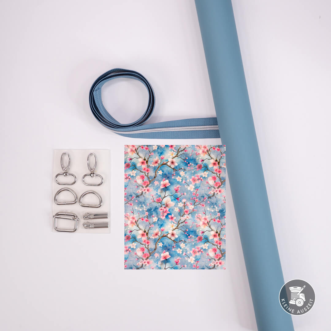 Nähpaket 500 Hellblau