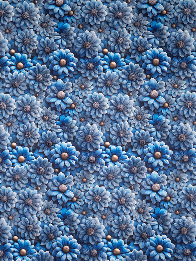 Vorbestellung EP Flower 3D Blue